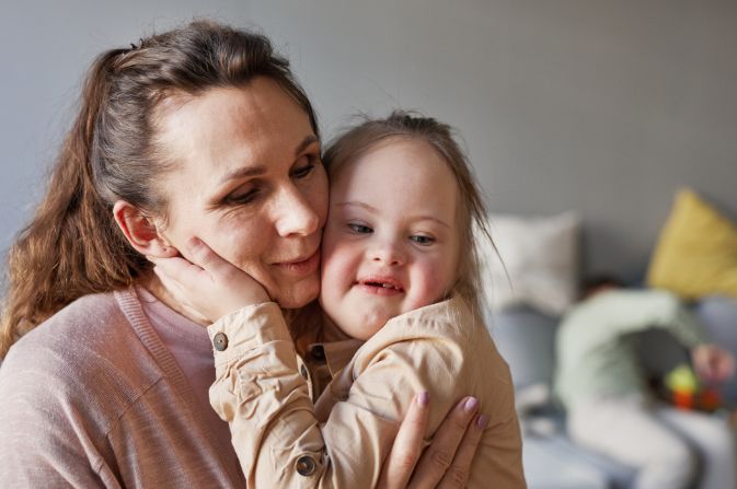 Adult with a child with disabilities